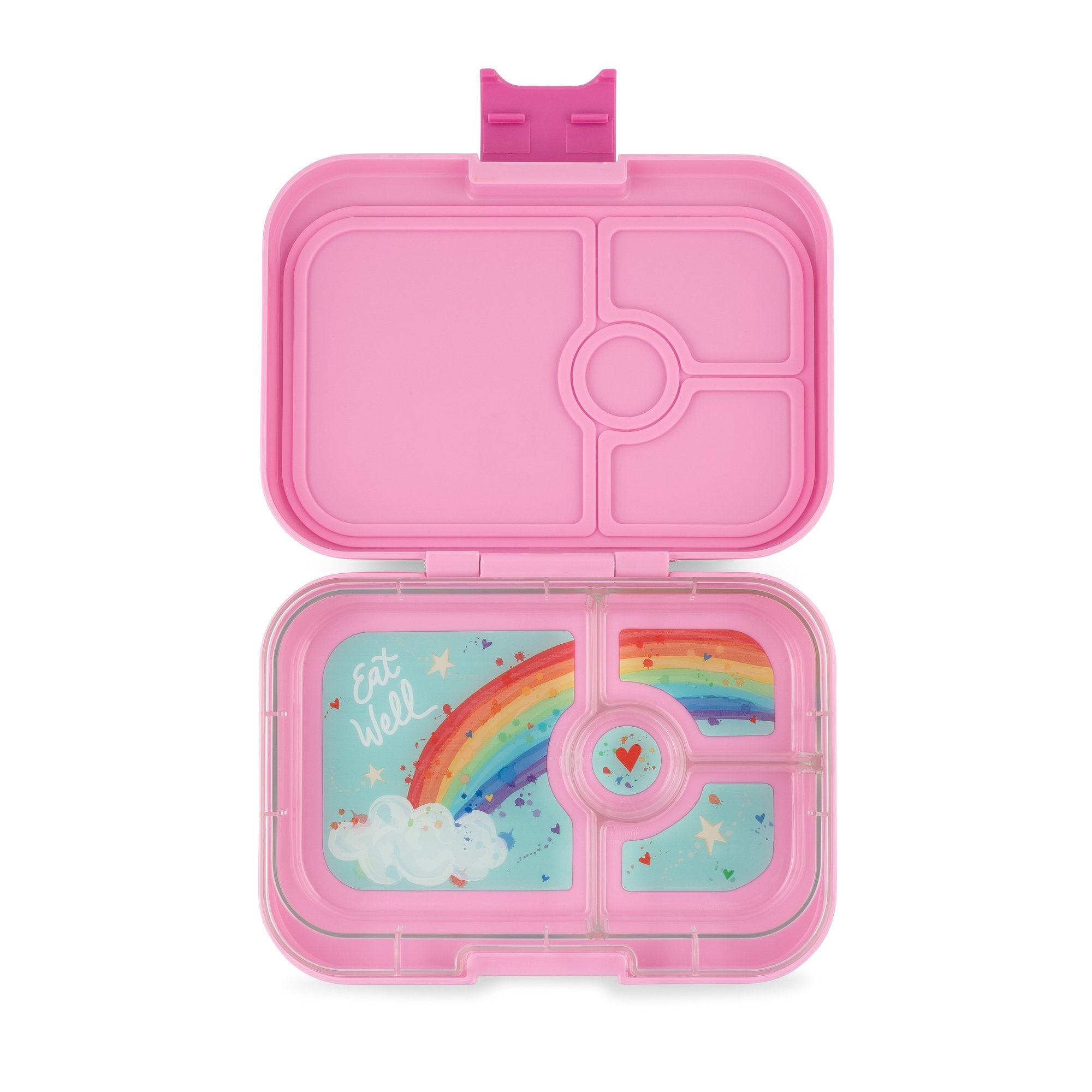 Yumbox Mini Snack Stardust Pink 3 Compartment Lunch Box - Mighty Rabbit