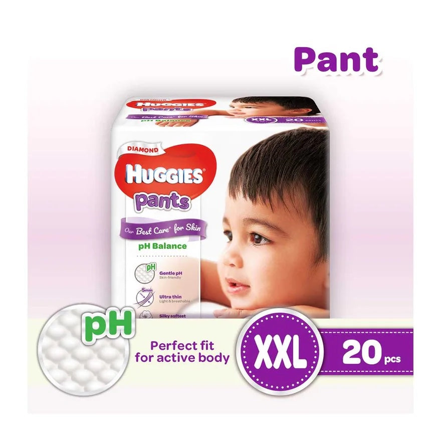 Buy Huggies Complete Comfort Wonder Pants Extra Large (XL) Size (12-17 Kgs)  Baby Diaper Pants, 56 count| India's Fastest Absorbing Diaper with upto 4x  faster absorption | Unique Dry Xpert Channel Online