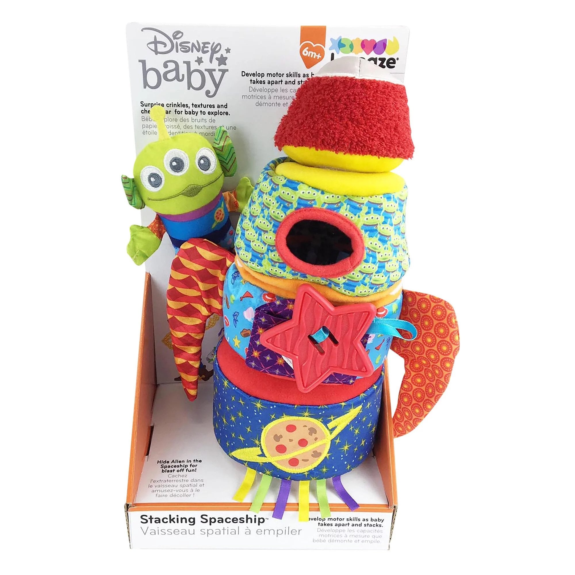 Lamaze Toy Story Stacking Spaceship Mighty Rabbit