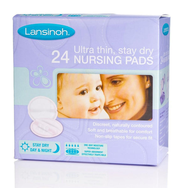 Lansinoh Ultra Thin, Stay Dry Nursing Pad - 24 Pcs