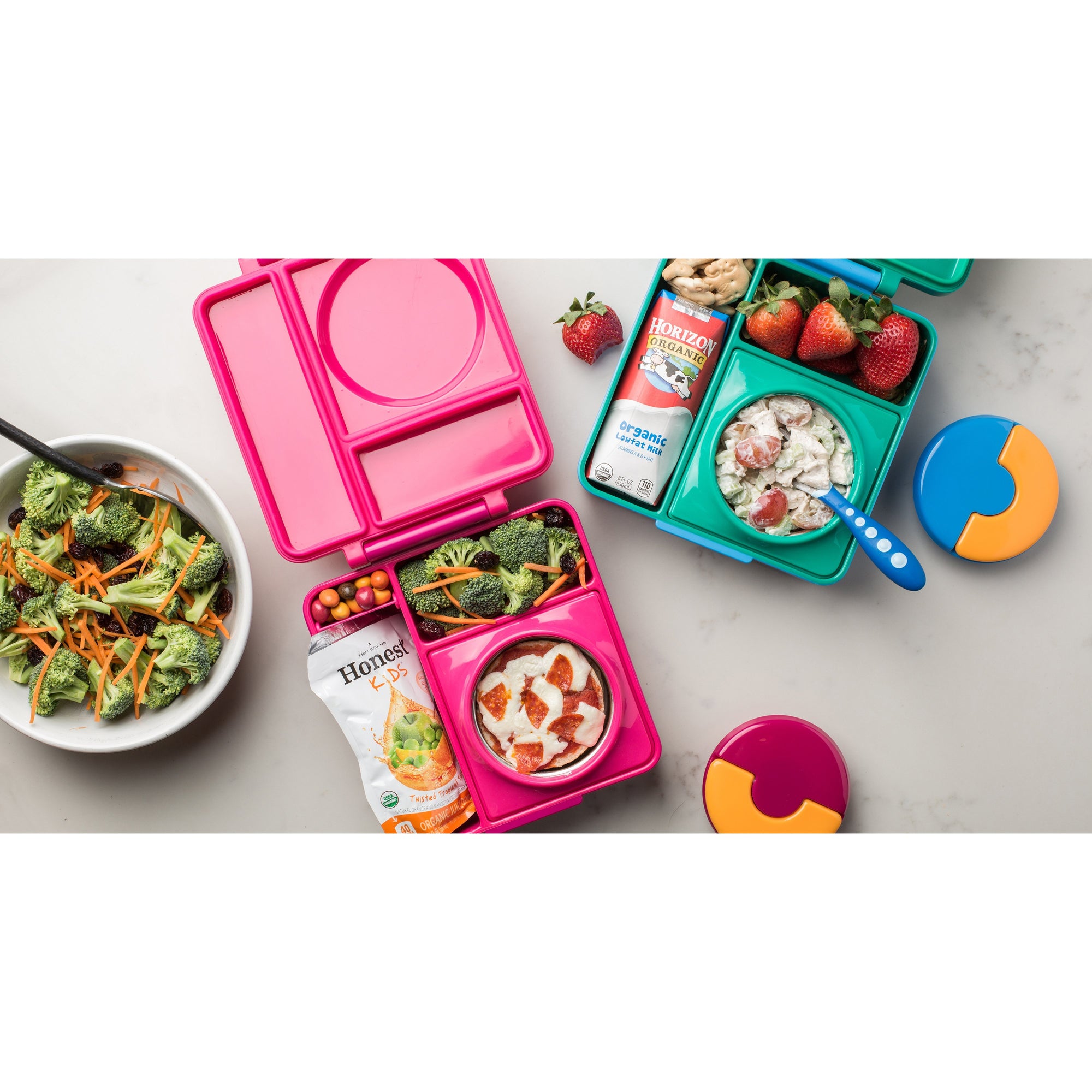 OmieBox thermos bento lunch box - Pink Berry – Bentofan