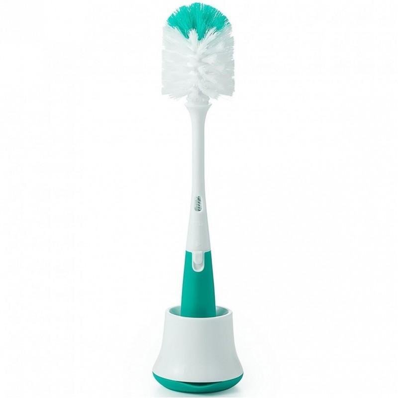 OXO Tot Bottle Brush with Stand, Teal