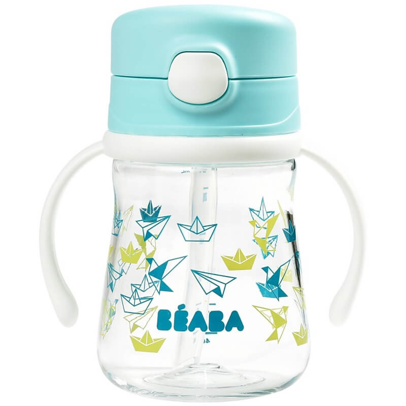 BEABA Straw Cup 240ml - Blue