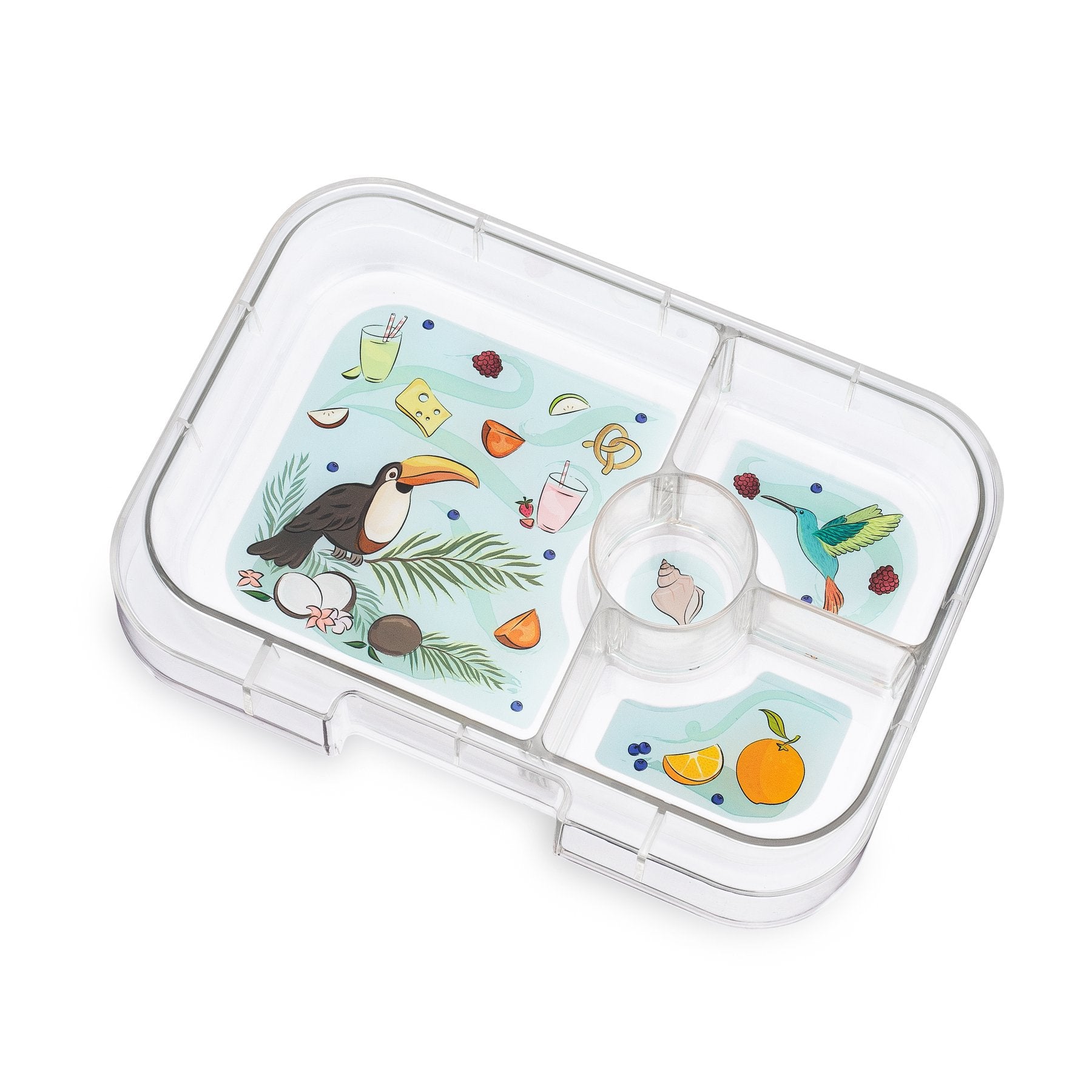 Yumbox Panino Sunburst Yellow 4 Compartment Lunch Box - Mighty Rabbit